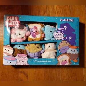 BreakfastBumz 8-Pack Plush Toy Set